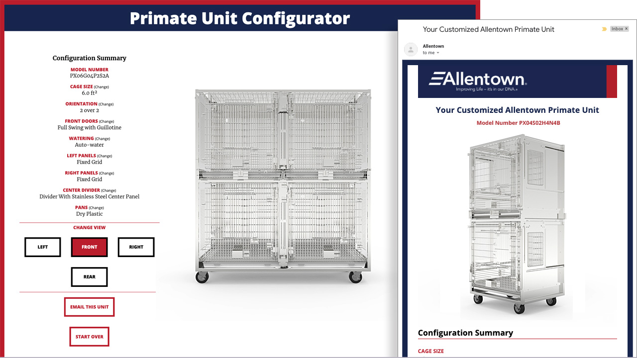 Primate Unit Configurator