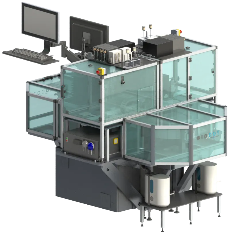 研究開発用デスクトップ型分注装置